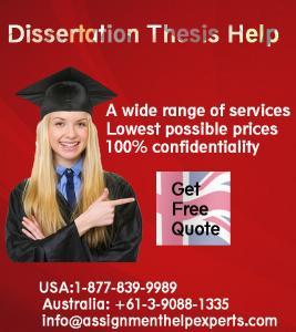 Any company that can help others in dissertation